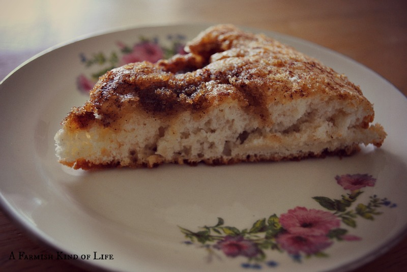 Amish Cinnamon Flop Bread - A Farmish Kind of Life
