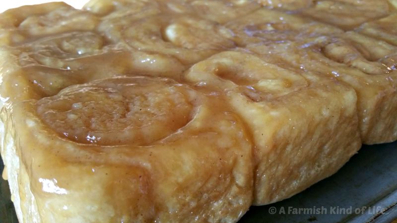 Want fabulous caramel rolls from scratch that are ready in just two hours and have ICE CREAM in their caramel topping? Try these Ice Cream Caramel Rolls from A Farmish Kind of Life!