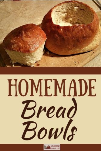 Love bread bowls but think they're too hard to make yourself? Pshaw. You can totally handle homemade bread bowls. Learn here. With lots of pictures. :)