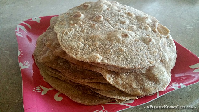 Homemade Tortillas (and What to Put on Them!) - A Farmish Kind of Life