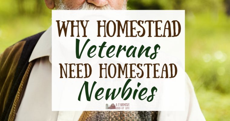 Homestead Veterans Need Homestead Newbies