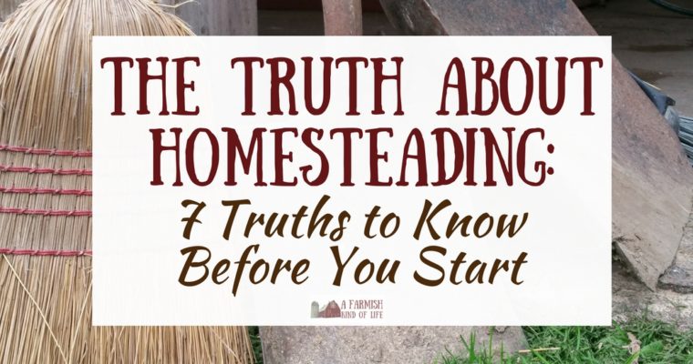 The Truth About Homesteading: 7 Things to Know Before You Start
