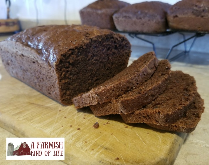Chocolate Zucchini Bread is a tasty way to make use of those giant zucchinis that grew overnight in your garden...or were dropped off by your neighbor.
