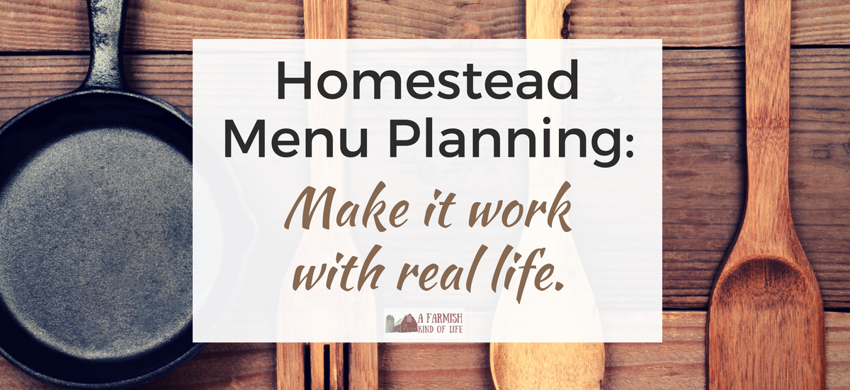 Menu — Homestead