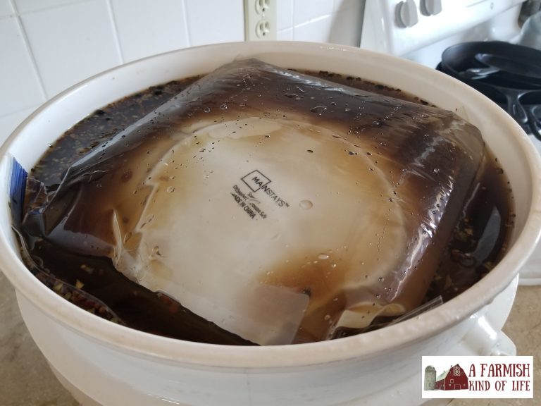 Home cured ham how to brine a ham A Farmish Kind of Life