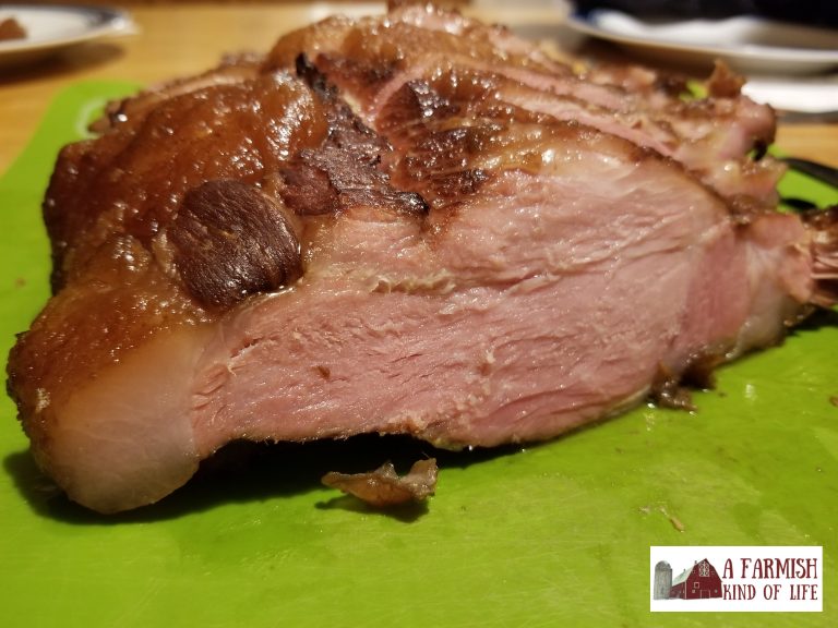 Home cured ham how to brine a ham A Farmish Kind of Life