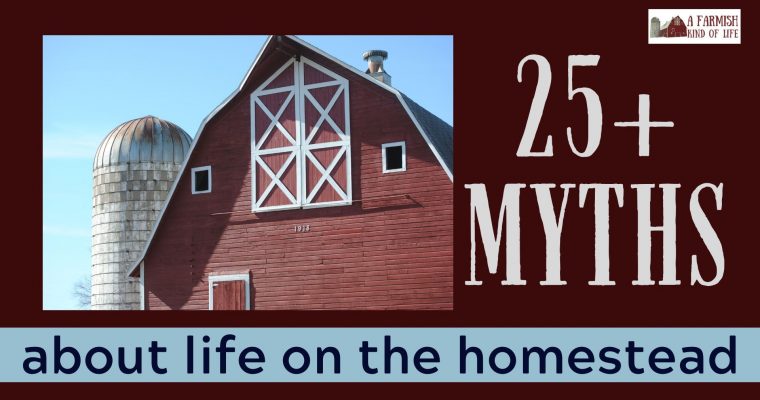 065: 25+ Myths about Life on a Homestead