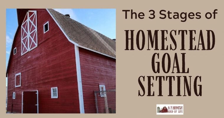 72: Homestead Goal Setting – The 3 Stages