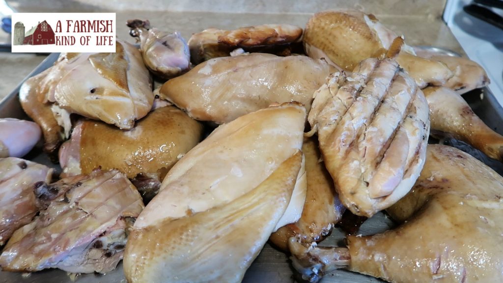 One of our favorite ways to prepare chicken for dinner is to smoke it! Here are the steps we use to smoke and brine a chicken. (This also works for turkey!)