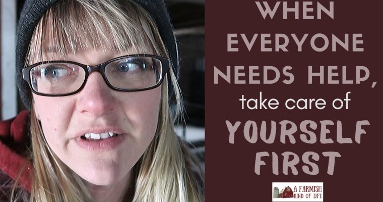 86: When everyone needs help, take care of yourself first