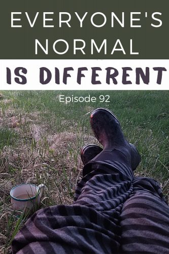 Today, we dig into some uncomfortable truths about the concept of "normal": what it actually means, how it serves us, how it trips us up, and how we're often unwilling to give other people the same acceptance for their "normal" that we demand for ours.