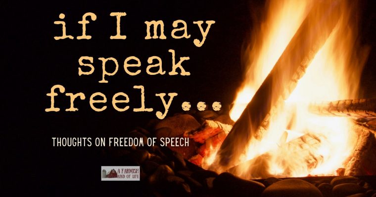 106: If I May Speak Freely: Freedom of Speech