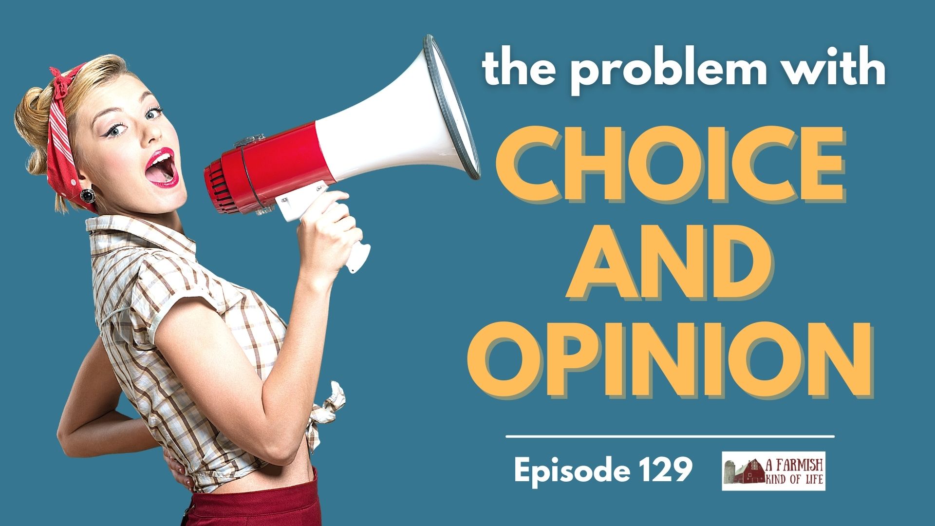 129: The problem with choice and opinion (itty bitty thought)