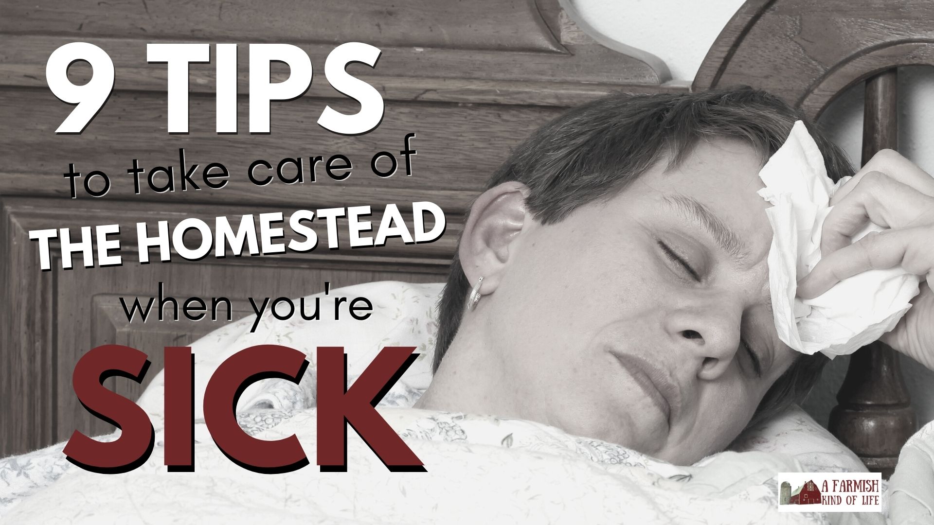 163: 9 Tips for Taking Care of the Homestead When You’re Sick