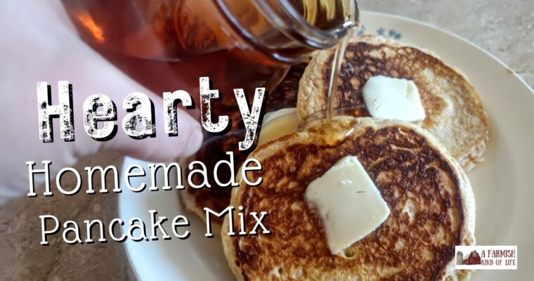 Homemade Pancake Mix: Hearty and Filling!